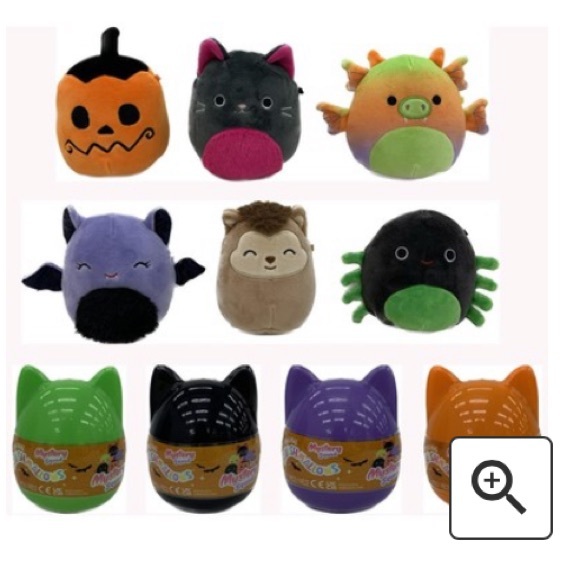 Lot of 4 Squishmallows mystery squad characters - Picture 3 of 3